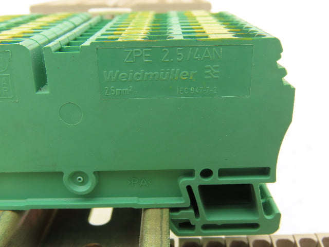 Weidmuller ZDU 2.5/4AN Terminal Block DIN Rail 2.5mm² 800V Mixed Lot of 88