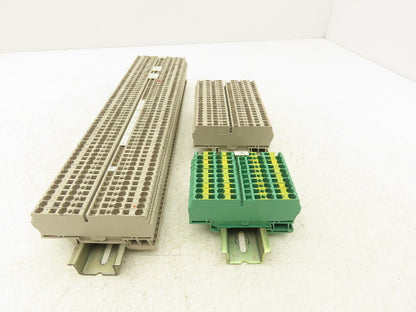 Weidmuller ZDU 2.5/4AN Terminal Block DIN Rail 2.5mm² 800V Mixed Lot of 88
