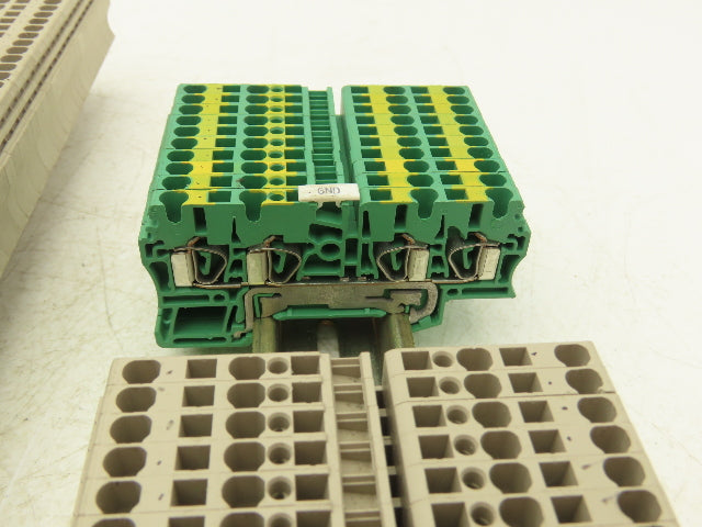 Weidmuller ZDU 2.5/4AN Terminal Block DIN Rail 2.5mm² 800V Mixed Lot of 88