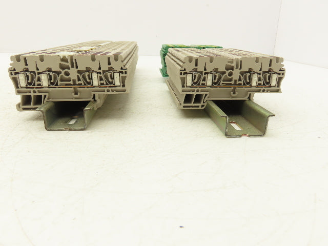 Weidmuller ZDU 2.5/4AN Terminal Block DIN Rail 2.5mm² 800V Mixed Lot of 88