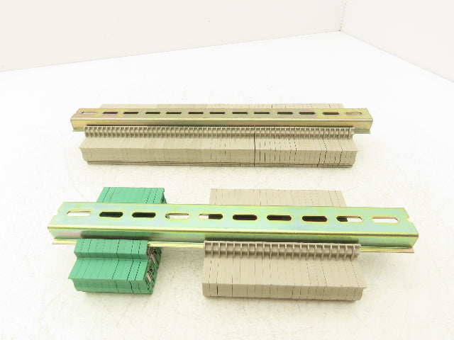 Weidmuller ZDU 2.5/4AN Terminal Block DIN Rail 2.5mm² 800V Mixed Lot of 88