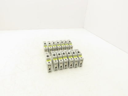 Siemens 5SX21 B10 Single-Pole 10A Miniature Circuit Breaker Lot of 14
