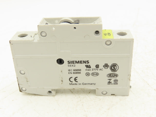 Siemens 5SX21 B10 Single-Pole 10A Miniature Circuit Breaker Lot of 14