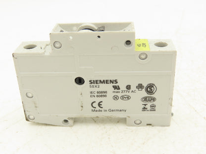 Siemens 5SX21 B10 Single-Pole 10A Miniature Circuit Breaker Lot of 14