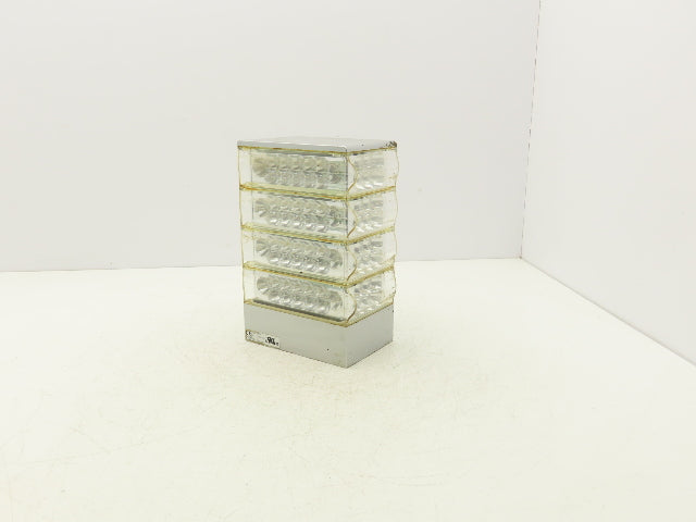 Patlite MZT-A Stack Light LED Multi 4-Tier Warning Signal Tower 24VDC 144 Lights