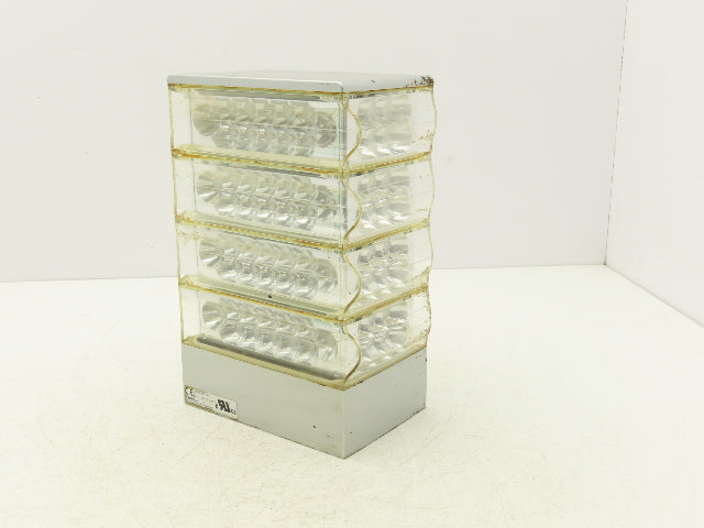 Patlite MZT-A Stack Light LED Multi 4-Tier Warning Signal Tower 24VDC 144 Lights