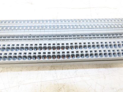 Wago 2004-1401 4-Conductor Feed Through Terminal Block Spring Cage Lot of 124