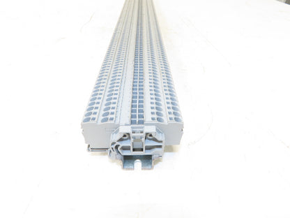 Wago 2004-1401 4-Conductor Feed Through Terminal Block Spring Cage Lot of 124