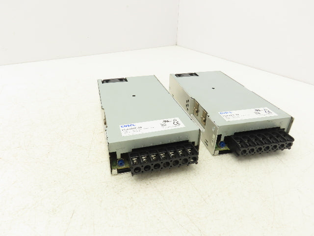Cosel PLA300F-24 Power Supply Input 100-240 VAC Output 24VDC/12.5A Lot of 2