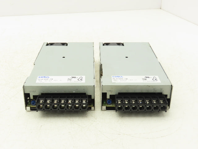 Cosel PLA300F-24 Power Supply Input 100-240 VAC Output 24VDC/12.5A Lot of 2