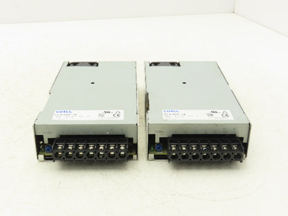 Cosel PLA300F-24 Power Supply Input 100-240 VAC Output 24VDC/12.5A Lot of 2