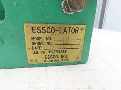 Essco-Lator 131 Pneumatic Bellows Airbag Roll Oscillator Paper Mill Print Press