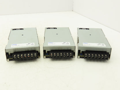 Cosel PLA300F-24 Power Supply Input 100-240 VAC Output 24VDC/12.5A Lot of 3