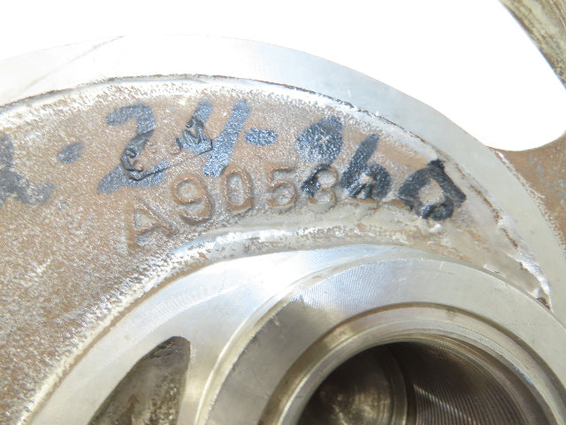 A90534-C 316SS Stainless Impeller 3-Blade 2-1/4" Threaded Bore 14"OD