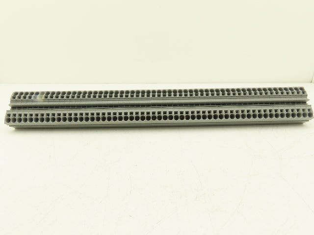 Wago 2010-1201 2-Conductor Feed Through Terminal Block Spring Cage Lot of 55