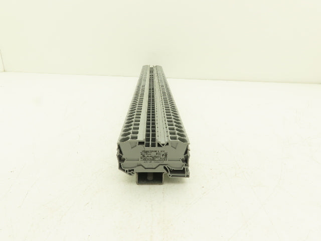 Wago 2010-1201 2-Conductor Feed Through Terminal Block Spring Cage Lot of 55