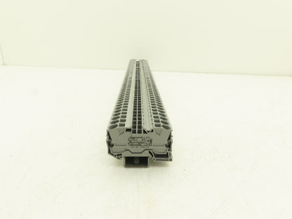 Wago 2010-1201 2-Conductor Feed Through Terminal Block Spring Cage Lot of 55