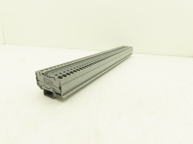 Wago 2010-1201 2-Conductor Feed Through Terminal Block Spring Cage Lot of 55