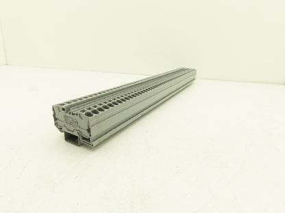 Wago 2010-1201 2-Conductor Feed Through Terminal Block Spring Cage Lot of 55