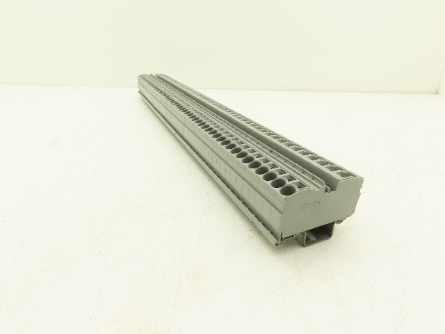 Wago 2010-1201 2-Conductor Feed Through Terminal Block Spring Cage Lot of 55