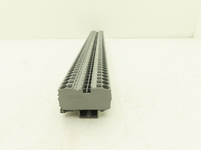 Wago 2010-1201 2-Conductor Feed Through Terminal Block Spring Cage Lot of 55