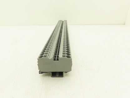 Wago 2010-1201 2-Conductor Feed Through Terminal Block Spring Cage Lot of 55