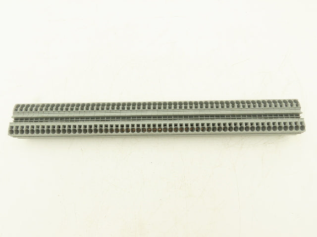 Wago 2010-1201 2-Conductor Feed Through Terminal Block Spring Cage Lot of 55