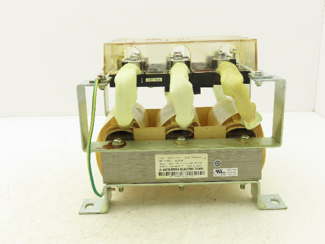 Mitsubishi Electric DH-AL-75K AC Reactor Unit 75kW In 380-480 VAC 3 Ph 50-60Hz