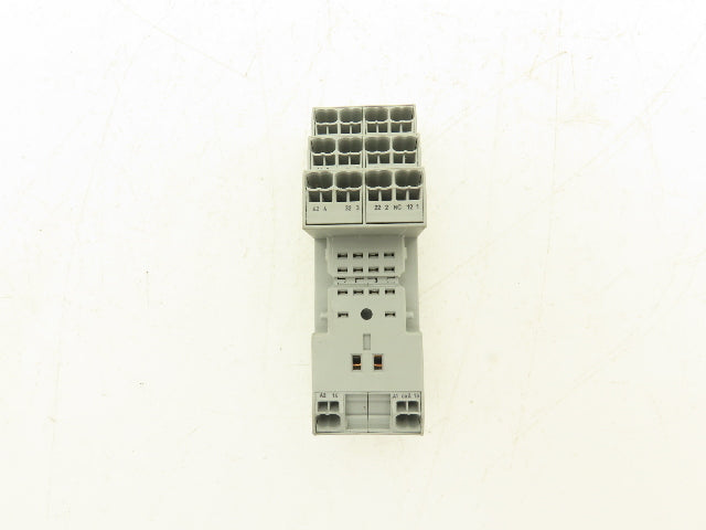 Wago 858-100 14-Pin Relay Socket Terminal Block Spring Cage Lot of 9