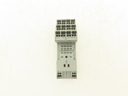 Wago 858-100 14-Pin Relay Socket Terminal Block Spring Cage Lot of 9