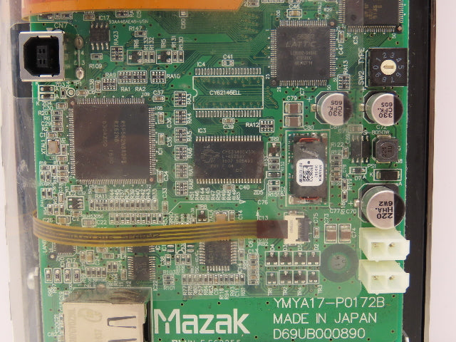 Mazak YMYA17-P0172B HMI Touchscreen Display Monitor Used On CNC Machinery