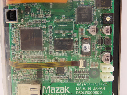 Mazak YMYA17-P0172B HMI Touchscreen Display Monitor Used On CNC Machinery