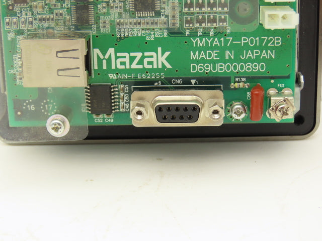 Mazak YMYA17-P0172B HMI Touchscreen Display Monitor Used On CNC Machinery