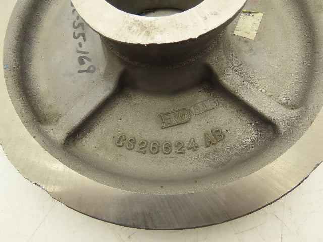 Durco Mark II H-10 Centrifugal Pump Rear Cover Plate 3" Stainless 11.87" OD