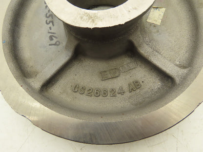 Durco Mark II H-10 Centrifugal Pump Rear Cover Plate 3" Stainless 11.87" OD