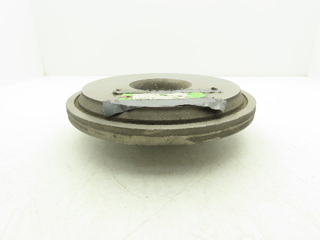 Durco Mark II H-10 Centrifugal Pump Rear Cover Plate 3" Stainless 11.87" OD