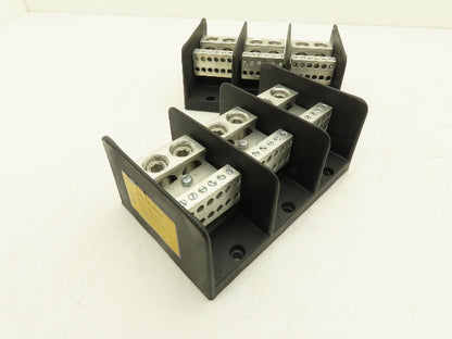 Ilsco PDB-212-500-3 Power Distribution Block 760A 600V 3-Pole Lot of 2