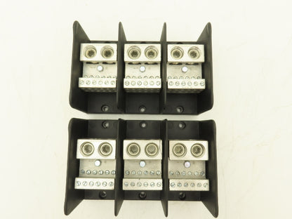 Ilsco PDB-212-500-3 Power Distribution Block 760A 600V 3-Pole Lot of 2