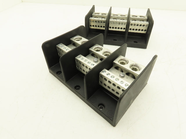 Ilsco PDB-212-500-3 Power Distribution Block 760A 600V 3-Pole Lot of 2