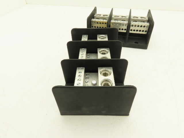 Ilsco PDB-212-500-3 Power Distribution Block 760A 600V 3-Pole Lot of 2