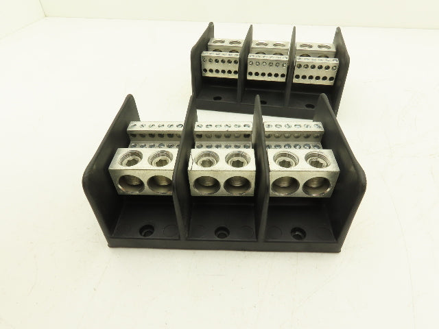 Ilsco PDB-212-500-3 Power Distribution Block 760A 600V 3-Pole Lot of 2