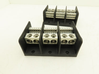 Ilsco PDB-212-500-3 Power Distribution Block 760A 600V 3-Pole Lot of 2
