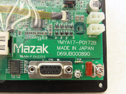 Mazak YMYA17-P0172B HMI Touchscreen Display Monitor Used On CNC Machinery