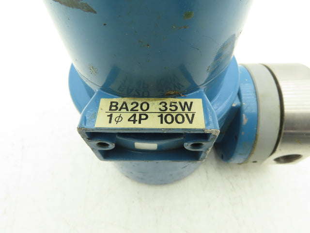 Nikkiso Chemipon BA20 Stainless Diaphragm Metering Pump 35W 100V 1PH 485ml/min