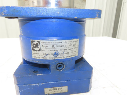 Wittenstein Alpha SP 140MF1-7-421-000 Planetary Servo Gearbox 7:1 Ratio Reducer