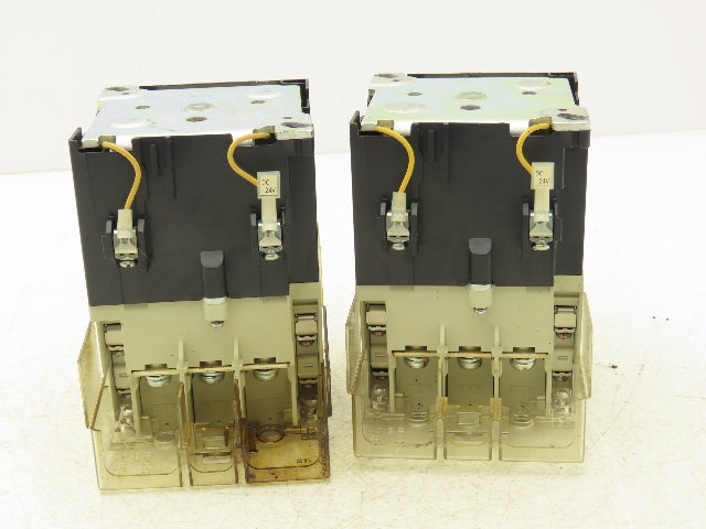 Mitsubishi SD-T65 Motor Starter Contactor 3Ph 40Hp 600V 100A 24VDC Coil Lot of 2
