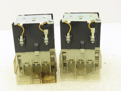 Mitsubishi SD-T65 Motor Starter Contactor 3Ph 40Hp 600V 100A 24VDC Coil Lot of 2