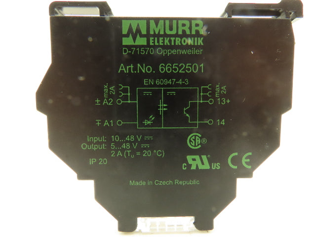 Murr Elektronik MIRO TR 24VDC FK Solid State Interface Opto Coupler Lot of 3