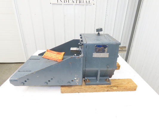 Falk 7.52-1040FZ2AS Inline Gearbox 11.2 Ratio Reducer 7.5Hp 155rpm w/Motor Mount
