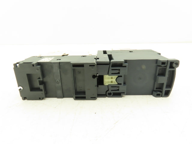 Schneider GV2-P10/4-6.3A Manual Motor Starter 5Hp Overload w Contactor Lot of 2